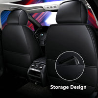 Elegant Universal Faux Leather Car Seat Cover by Tand: Easy-Clean, Comfort Design, Fits Major Models - Enhance Your Car's