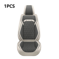 Universal Flax Car Seat Covers for Jeep Cherokee WK2 WJ 2004 2014 Patriot Wrangler Compass 2007 2019 Renegade for Vehicle Parts