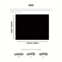 VIKAMA Crown Print Car Trunk Mat, Universal Fit Anti-dirty Cargo Liner, Luxury Auto Interior Protector for All Models