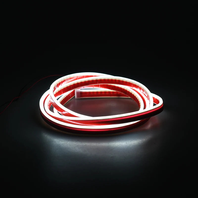 12V Car Hood Light Strip Dynamic Car LED Strip Light Exterior Flexible Headlight Waterproof Daytime Running Light Strip For Car