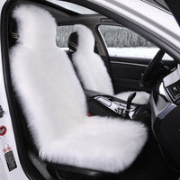 New Warm Plush Car Seat Covers Fluffy Wool Velvet Auto Seat-Cover Mat Universal Full Cover Seats Protector Winter