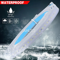 1/2/4pcs Car Warning Signal Lamp Auto Door Light Strip Flexible Welcome Parking Strobe Anti Collision Led Decoration Accessories