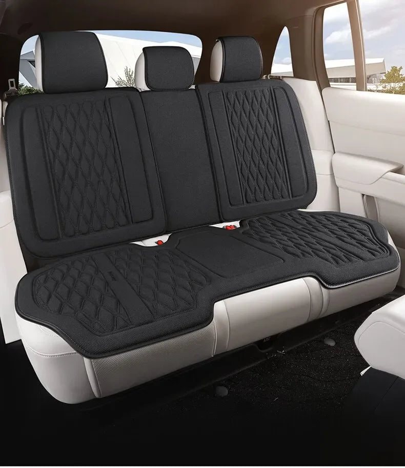 Universal High Quality Linen Car Seat Full Cover Breathable Flax Luxury Sedan SUV. Seat Cushion Seats Car Full Cover Protection
