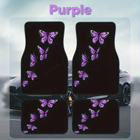 4PCS Personality Print Car Floor Mats for Renault Megane Clio Captur Duster Volvo Xc90 Xc60 S60 S90 Dacia Duster Car Accessories