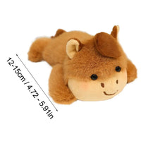 Magnetic Car Plush Toy Cute Cat Bear Stuffed Doll Roof Trunk External Decoration Magnet Car Ornament Styling Accessory