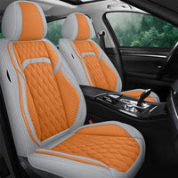 Universal Flax Car Seat Covers for Jeep Cherokee WK2 WJ 2004 2014 Patriot Wrangler Compass 2007 2019 Renegade for Vehicle Parts