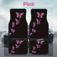 4PCS Personality Print Car Floor Mats for Renault Megane Clio Captur Duster Volvo Xc90 Xc60 S60 S90 Dacia Duster Car Accessories