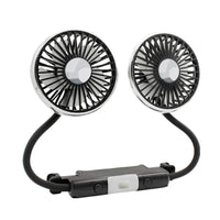 🚗💨 360° Dual USB Car Fan – Cool Every Seat