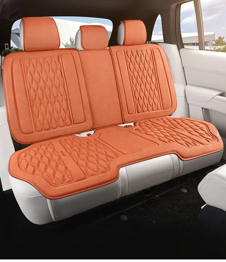 Universal High Quality Linen Car Seat Full Cover Breathable Flax Luxury Sedan SUV. Seat Cushion Seats Car Full Cover Protection