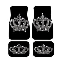 4PCS Personality Print Car Floor Mats for Renault Megane Clio Captur Duster Volvo Xc90 Xc60 S60 S90 Dacia Duster Car Accessories
